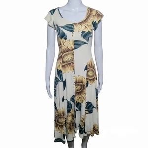 90s Sunflower Dress Size 5